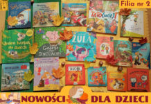 Kolorowa jesień z nowościami dla dzieci w Filii nr 2