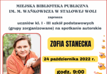Zofia Stanecka w Bibliotece Głównej