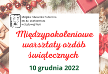 Zrób choinkowy stroik w bibliotece