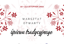 Warsztat otwarty śpiewu tradycyjnego