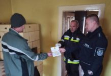 Działania policjantów i strażaków na rzecz bezpieczeństwa w sezonie grzewczym