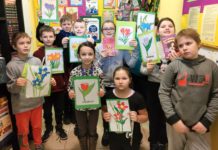 Wyczarowali wiosenne kwiaty