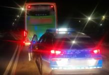 Mimo wypitego wcześniej alkoholu, wsiadł za kierownicę autokaru