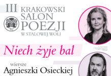 III Krakowski Salon Poezji w Stalowej Woli – “Niech żyje bal” – wiersze Agnieszki Osieckiej