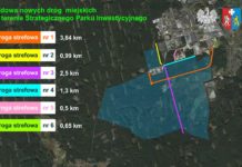 Miasto Stalowa Wola ogłosiło przetarg na budowę dróg na nowej strefie przemysłowej