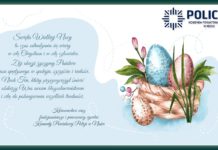 Życzenia Wielkanocne Komendanta Powiatowego Policji w Nisku