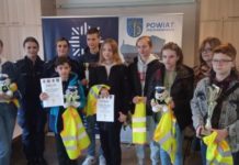 Stalowowolscy policjanci ocenili wiedzę uczniów dotyczącą bezpieczeństwa