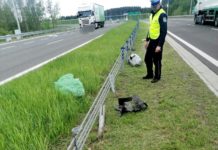 Uszkodził bariery i odjechał. Policjanci ustalili sprawcę zdarzenia