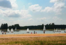 Kąpielisko nad zalewem Podwolina w Nisku zamknięte z powodu sinic