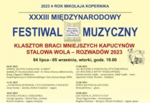Już dziś inauguracja XXXIII Festiwalu Muzycznego Stalowa Wola – Rozwadów