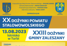 Zapraszamy na XX Dożynki Powiatu Stalowowolskiego