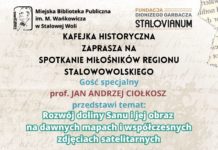 Prof. Ciołkosz opowie, którędy dawniej płynął San