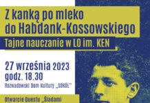 Z kanką po mleko do Habdank-Kossowskiego. Tajne nauczanie w LO im. KEN