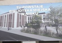 Trwa przebudowa budynku na bibliotekę miejską w Nisku