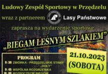 Już w sobotę wydarzenie pn. „Biegam leśnym szlakiem” w Przędzelu