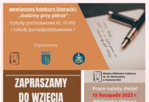 Dwa konkursy w MBP: plastyczny i poetycki