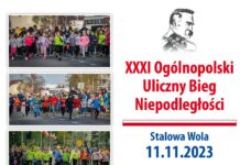Weź udział w 31.Ogólnopolskim Ulicznym Biegu Niepodległości