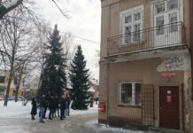 Remont zabytkowego budynku Poczty Polskiej w Rudniku nad Sanem