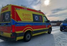 Mężczyzna uległ poparzeniu przy wymianie pieca