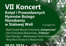 W sobotę Koncert Kolęd i Prawosławnych Hymnów Bożego Narodzenia