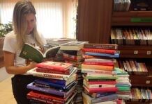 Podarował bibliotece 136 książek