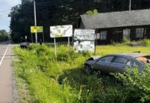 Zdarzenie drogowe w miejscowości Ruda