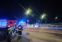 Roczne dziecko ranne w wypadku