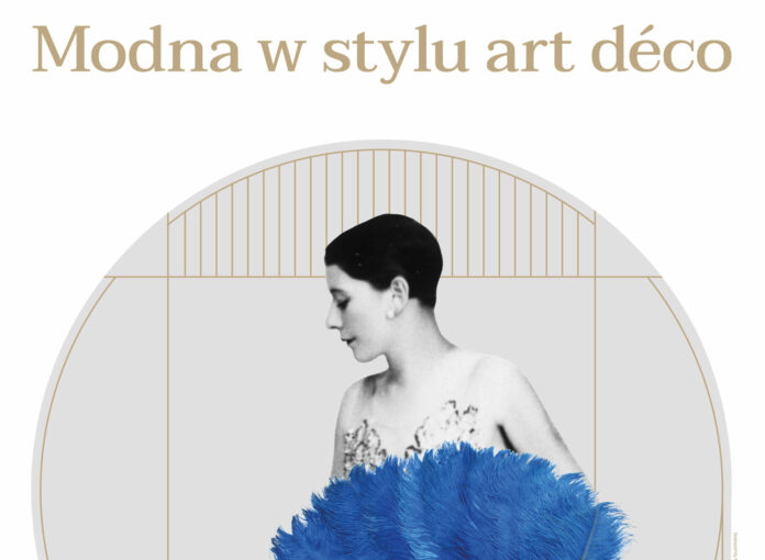 plakat GMAK_modna w stylu art deco