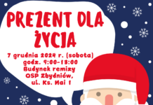 ,,Prezent dla życia” – zimowa edycja zbiórki krwi w Zbydniowie