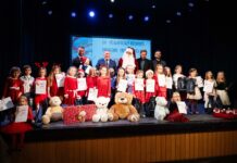 XII Powiatowy Konkurs Piosenki Przedszkolnej „Przedszkolaki Mikołajowi”