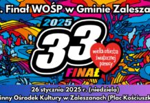 33. Finał WOŚP zagra w gminie Zaleszany