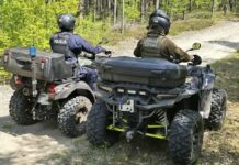 Policyjne patrole na quadach