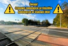 Uwaga kierowcy! Czasowe zamknięcie przejazdów kolejowych w Stalowej Woli