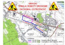 Uwaga! Rozpoczynają się prace budowlane na ul. Tysiąclecia i ul. Kolejowej w Nisku