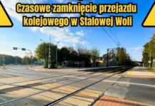 Czasowe zamknięcie przejazdu kolejowego