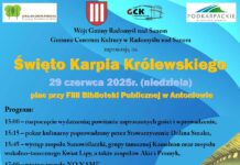 W niedzielę Święto Karpia Królewskiego w Gminie Radomyśl nad Sanem