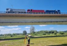 Nowy most na Wiśle w Sandomierzu przeszedł próbę obciążeniową