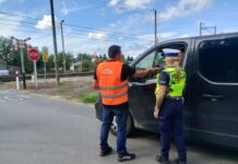 „Bezpieczny przejazd” ze stalowowolską policją