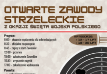 Otwarte Zawody Strzeleckie z okazji Święta Wojska Polskiego