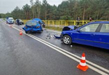 5 zdarzeń drogowych na terenie powiatu. Apelujemy o ostrożność!