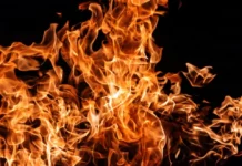 Nocny pożar w budynku na ul. Poniatowskiego