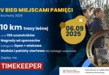 W sobotę V Bieg Miejscami Pamięci Kochany 2025!