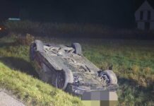 Wypadek z udziałem rowerzysty – apelujemy o ostrożność