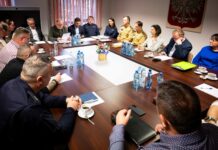 Spotkanie Powiatowego Zespołu Zarządzania Kryzysowego
