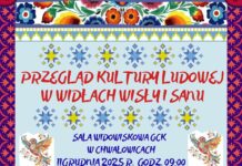 Zaproszenie na „Przegląd Kultury Ludowej w Widłach Wisły i Sanu”