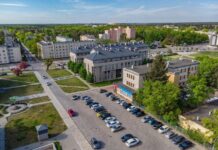 Czasowe zamknięcie parkingu przed kościołem św. Floriana