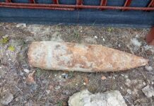 Policjanci zabezpieczali miejsca odnalezienia niewybuchów. Apelujemy o ostrożność