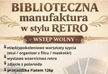 W piątek „Biblioteczna manufaktura w stylu retro”