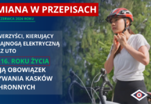 Uwaga! Zmiana w przepisach – obowiązkowa jazda w kasku