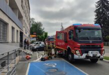 Wspólne ćwiczenia Policji i Straży Pożarnej w Nisku